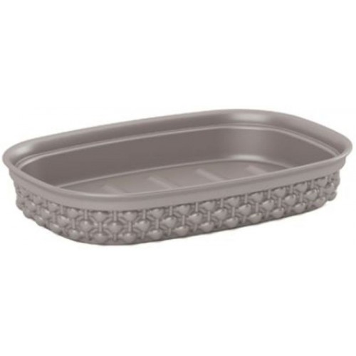 KIS FILO miska na mydlo 15x10x3cm taupe