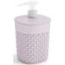 KIS FILO dávkovač mydla 9x9x16cm ružový