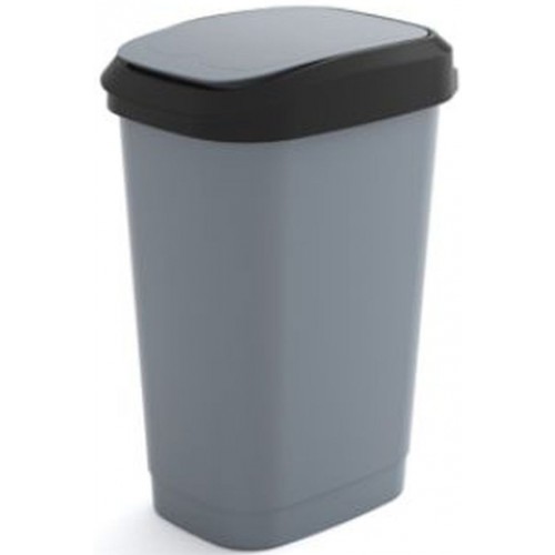 KIS DUAL TOUCH BIN L 50L odpadkový kôš 31x42x60cm sivý