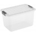 KIS W BOX S 15L 38x25x23cm transparent/svetlo sivá