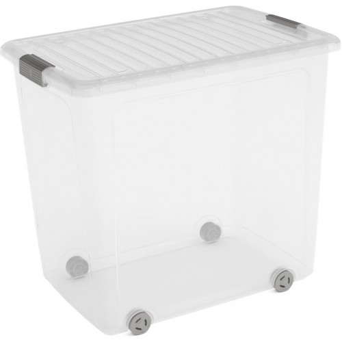 KIS W BOX XL 78L 57x39x52cm transparent/svetlo sivá KIS W BOX XL 78L 57x39x52cm transparent/svetlo sivá