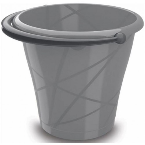 KIS vedro 12L 35x29cm sivé