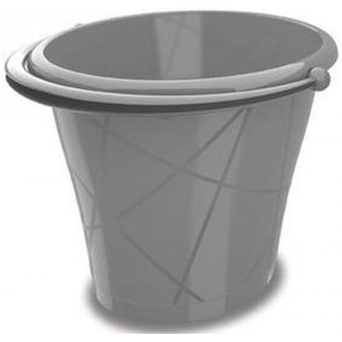 KIS vedro 15L 35x39x29cm sivé