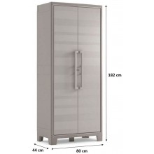 KIS GULLIVER MULTISPACE skriňa 80x44x182cm béžová
