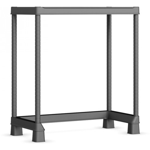 KIS OPEN BASE MINI regál 97x90x45 cm, čierna 97540