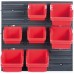 Kistenberg ORDERLINE Závesný panel so 7 boxy na náradie, 40x19,5x40cm KOR5