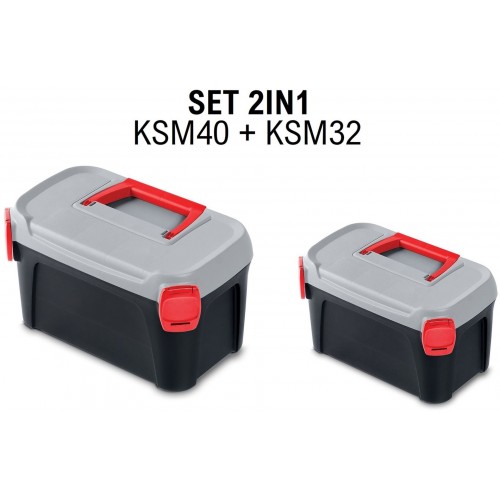 Kistenberg SMART Set 2v1 Kufre na rad, 38x23,4x22,5cm KSMS40