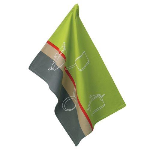 KELA Utierka na riad AMALIE 70x50 cm zelená KL-10703