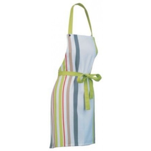 KELA Zástera AMALIE 74x67 cm biela s pruhmi KL-10707 KELA Zástera AMALIE 74x67 cm biela s pruhmi KL-10707
