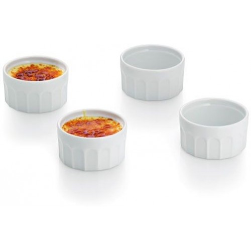 KELA Miska na Creme brulée 4 ks MALEEN KL-10750