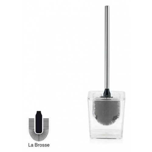 KELA WC kefa KRISTALL transparentné Labrosse KL-21904