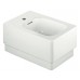 KLUDI ESPRIT závesný bidet 370x305x560 mm, biely 56BIW43 
