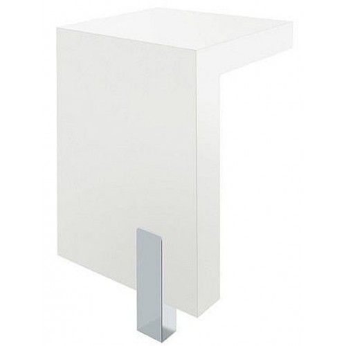 KLUDI ESPRIT L - konzola s čelnou plochou, biela 56L0543 