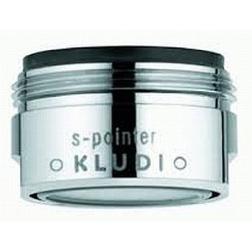 KLUDI s-pointer perlátor vonkajší závit M 24 x 1a, chróm 7437005-00