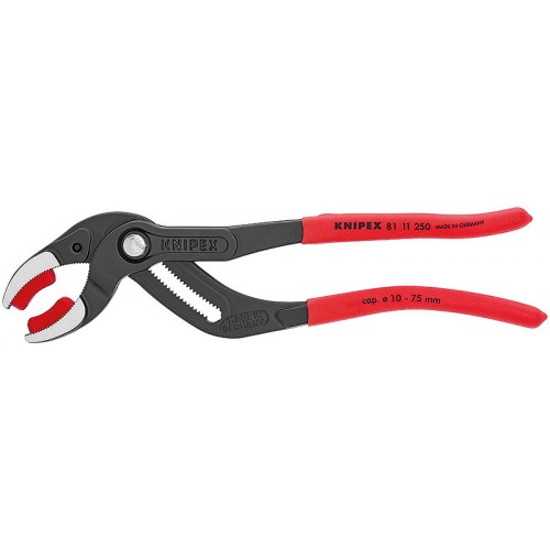 KNIPEX Kliešte na sifóny a krimpovacie kliešte pre konektory 81 11 250 KNIPEX Kliešte na sifóny a krimpovacie kliešte pre konektory 81 11 250