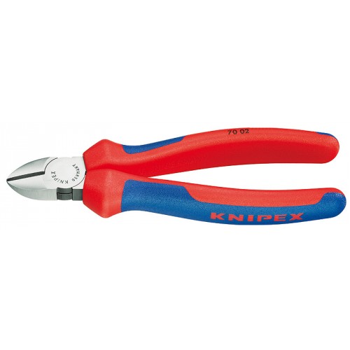 KNIPEX - kliešte štípacie stranové 140, poťah PVC 7002140