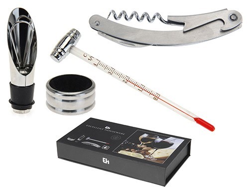 KAISERHOFF Súprava na víno 4ks KO-929658 KAISERHOFF Súprava na víno 4ks KO-929658