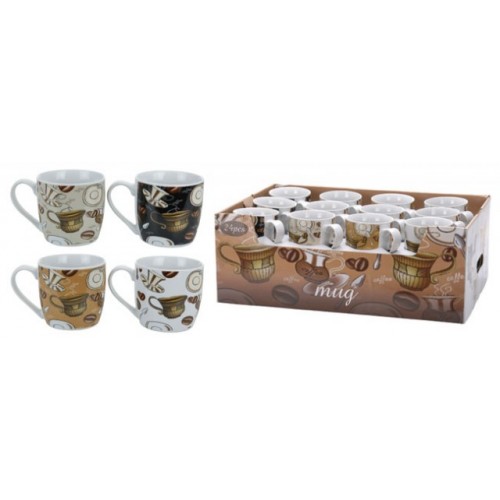 KAISERHOFF Hrnček porcelánový 340 ml KO-Q75500120 KAISERHOFF Hrnček porcelánový 340 ml KO-Q75500120