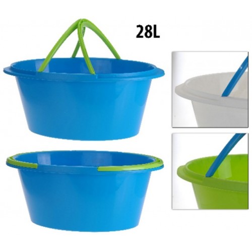 KAISERHOFF Kôš na bielizeň plastový 28l, rukoväť, 60 x 39 x 25 cm, zelená KO-Y54630080zele KAISERHOFF Kôš na bielizeň plastový 28l, rukoväť, 60 x 39 x 25 cm, zelená KO-Y54630080zele