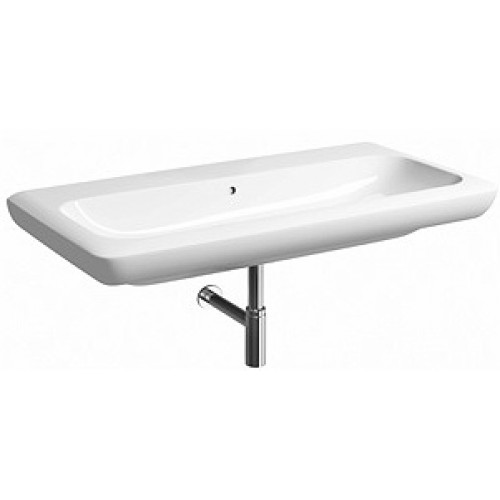 KOLO Life! umývadlo 100 cm, bez otvoru pre batériu, s prepadom M21010000