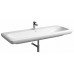 KOLO Life! umyvadlo 130 cm, s otvorem pro baterii, s přepadem, Reflex M21130900