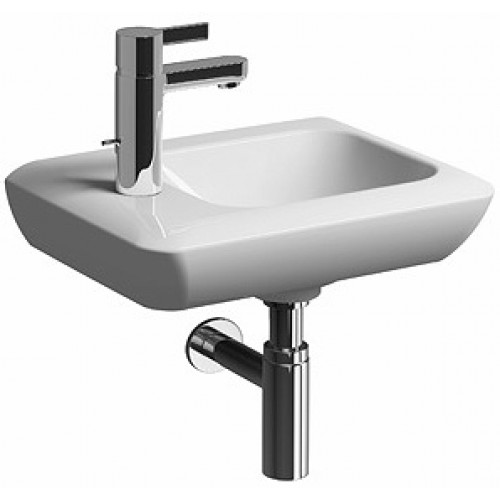 KOLO Life ! umývadielko 40 cm, s otvorom pre batériu vľavo, bez prepadu biela M22441000 KOLO Life ! umývadielko 40 cm, s otvorom pre batériu vľavo, bez prepadu biela M22441000
