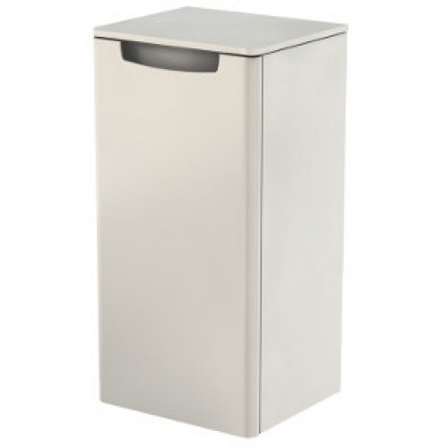 KOLO Rekord bočná skrinka nízka, závesná, lesklá biela 88474000