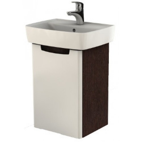 KOLO Rekord skrinka pod umývadlo hranaté, 40 cm, závesná, korpus wenge 89544000