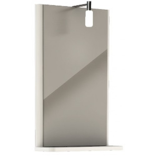 KOLO Rekord zrkadlo s osvetlením, 38,3 x 60,5 cm, lesklá biela 88417000 KOLO Rekord zrkadlo s osvetlením, 38,3 x 60,5 cm, lesklá biela 88417000