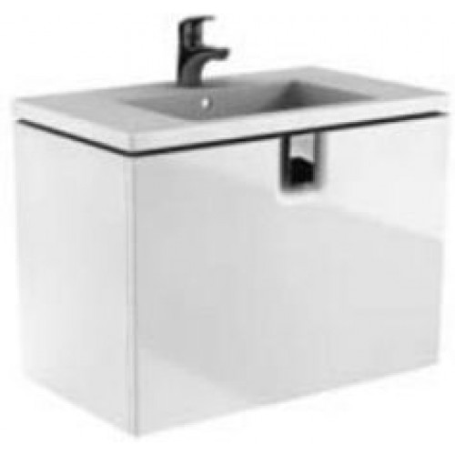 Kolo Twins skříňka pod umyvadlo s 1 zás.80cm strieborný grafit 89551000