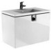 Kolo Twins skříňka pod umyvadlo s 1 zás.80cm strieborný grafit 89551000