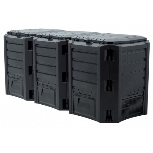 VÝPREDAJ Prosperplast MODULE COMPOGREEN 1200L Kompostér čierny IKSM1200C CHÝBA ORIG. OBAL!