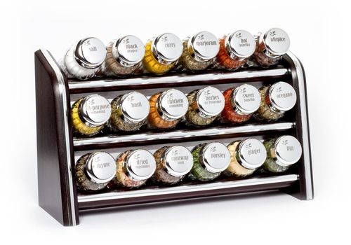 GALD Koreničky drevené 18 ks SILVER LINE, čierny stojan GD-20687