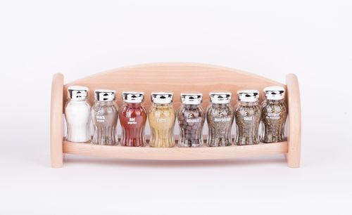 GALD Koreničky drevené 8 ks, s korením GD-22100