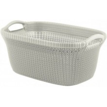 CURVER KNIT 40L Kôš na čistú bielizeň 60 x 27 x 39 cm, krémový 03677-X64