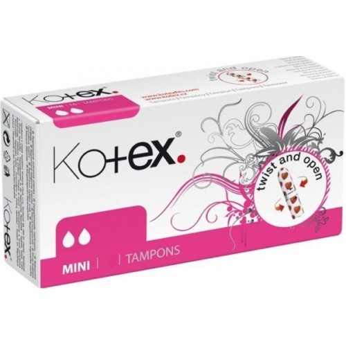Kotex Tampóny Mini (32 ks) 147803 Kotex Tampóny Mini (32 ks) 147803