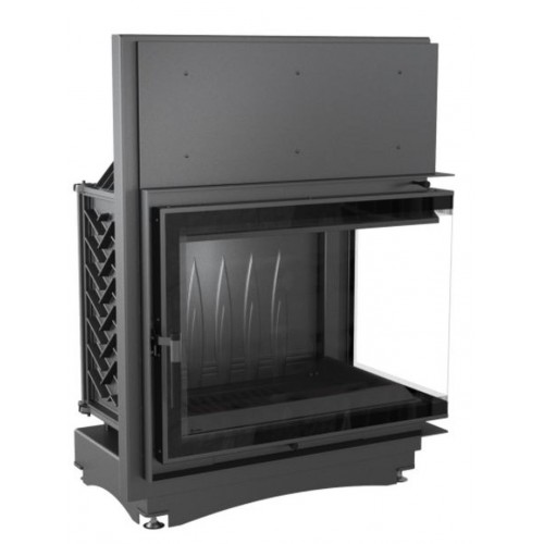 KRATKI AMELIA/P/BS/DECO 25 kW krbová vložka teplovzdušná, bočné pravé sklo KRATKI AMELIA/P/BS/DECO 25 kW krbová vložka teplovzdušná, bočné pravé sklo