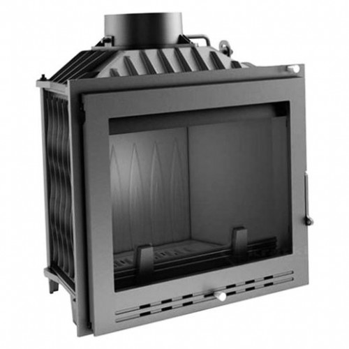 KRATKI ANTEK/LUX 10 kW krbová vložka teplovzdušná, luxusné sklo s olemovaním