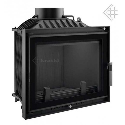 KRATKI ERYK / G 12 kW krbová vložka teplovzdušná, rovné sklo výsuvné