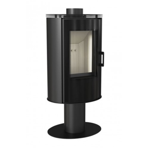 KRATKI KOZA/AB/S/N/O/GLASS 8kW krbové kachle teplovzdušná s nohou