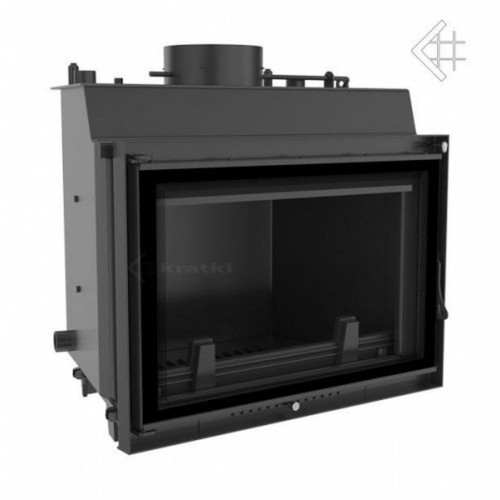 KRATKI MAJA/PW/12/W/DECO 12 kW krbová vložka teplovodná, rovné sklo s chladiacou slučkou