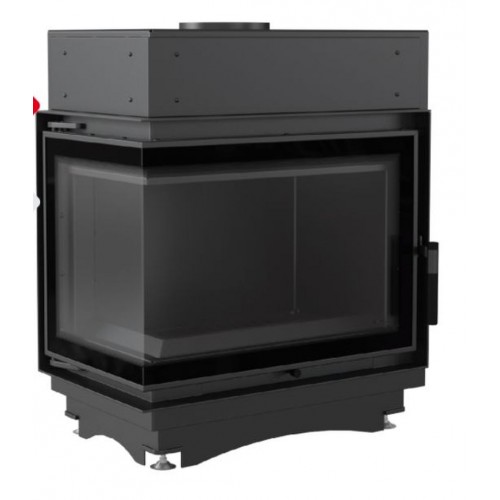 KRATKI MAJA/PW/BL/12/BS/W/DECO 12 kW krbová vložka teplovodná, ľavé s chladiacou slučkou