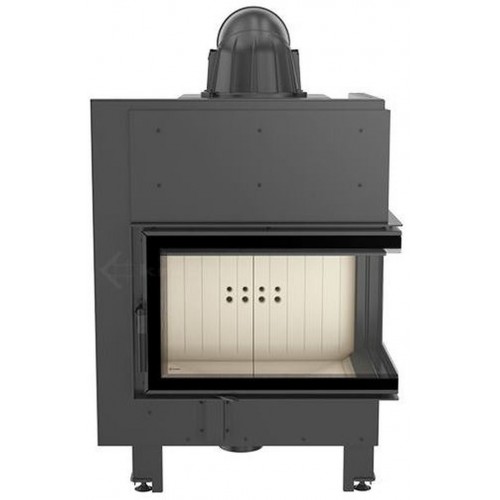 KRATKI MBM LBS 10 Teplovzdušná krbová vložka pravé bočné presklenie MBM/P/BS