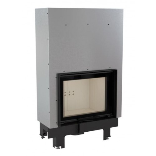 KRATKI MBZ/PW/13/G/W krbová vložka teplovodná, rovné sklo s výsuvom, s chladiacou slučkou