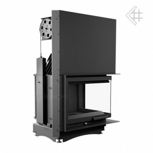 KRATKI ZUZIA/P/BS/G 16 kW krbová vložka teplovzdušná, bočné pravé sklo s výsuvom