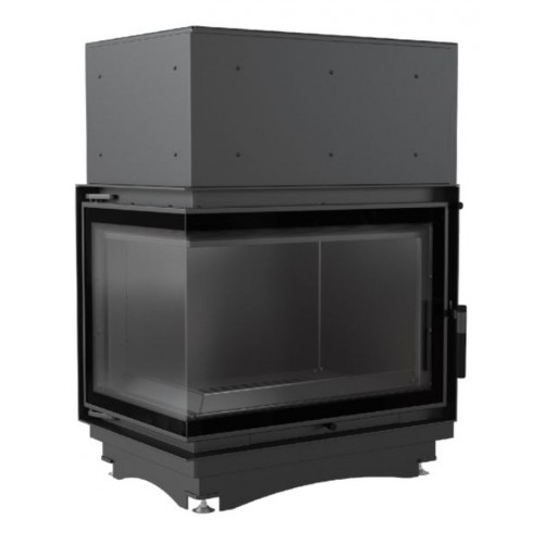 KRATKI ZUZIA/PW/BL/19/BS/W/DECO krbová vložka teplovodná, ľavé sklo, s chladiacou slučkou KRATKI ZUZIA/PW/BL/19/BS/W/DECO krbová vložka teplovodná, ľavé sklo, s chladiacou slučkou