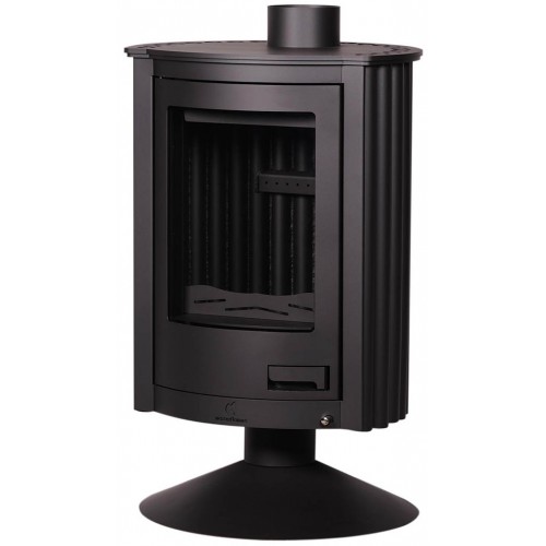 HS FLAMINGO Krbové kachle MASTERFLAMME Piccolo II, čierna