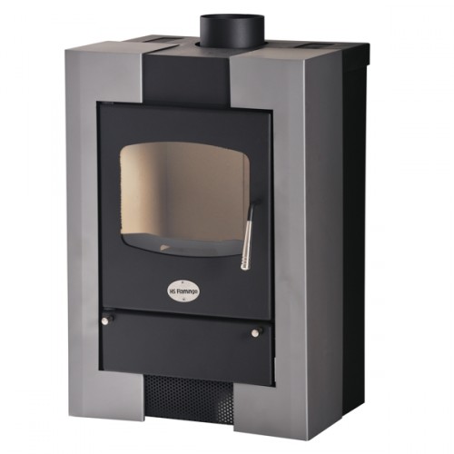HSFLAMINGO Krbové kachle ESPO I 9kW, šedo / čierna HSFLAMINGO Krbové kachle ESPO I 9kW, šedo / čierna