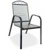 Kreslo záhradné ZWMC-31 kovové drôtené, čierna 609