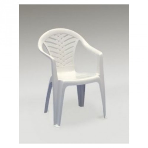 Plastové kreslo MALIBU biele